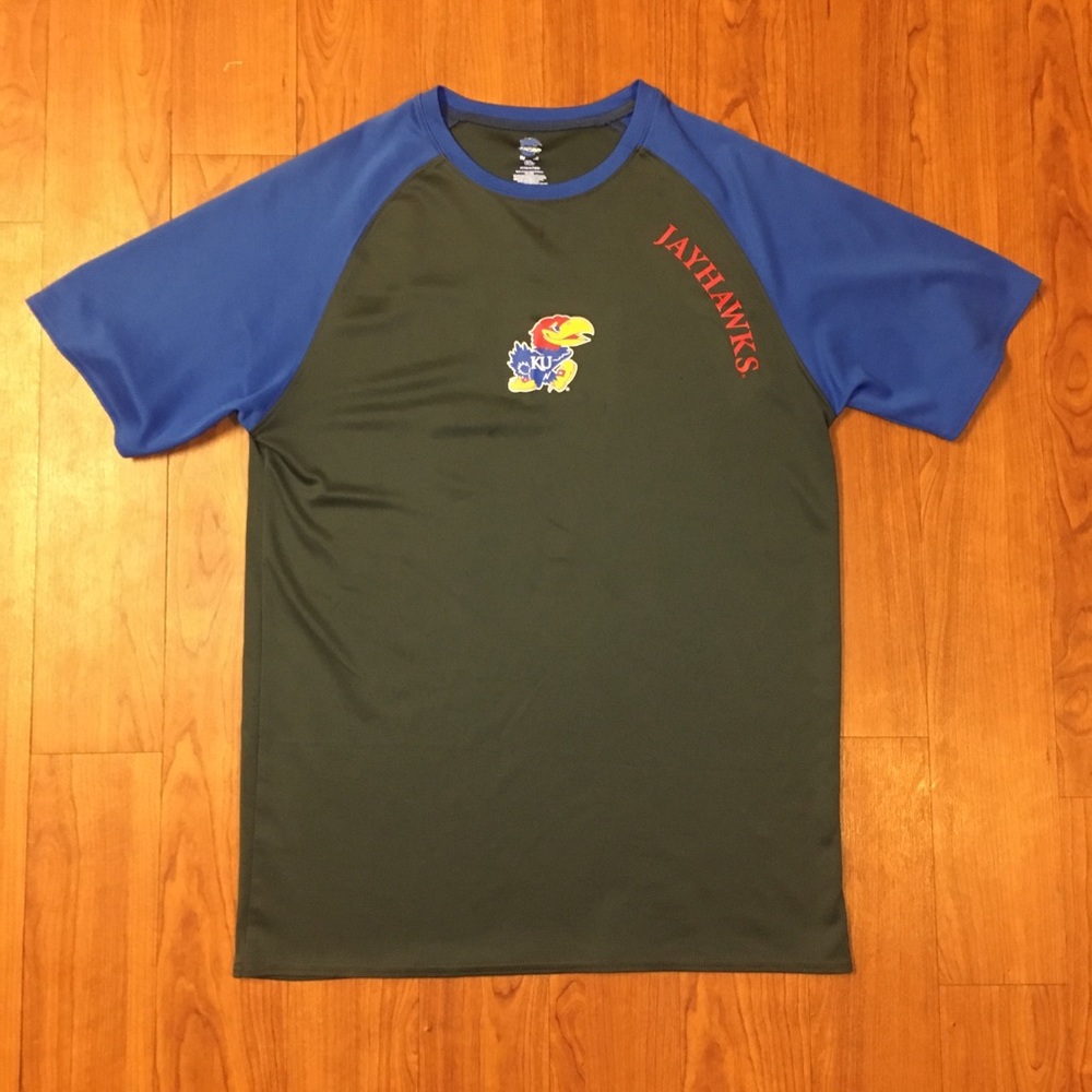NCAA Men’s Kansas University Jayhawks Shirt Medium